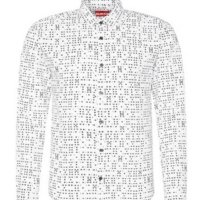 HUGO HEMD ERO3 FARBE WEISS 001 S