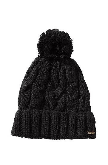 BOSS ORANGE MÜTZE FOSANE 2 FARBE SCHWARZ 001 BOSS ORANGE MÜTZE FOSANE 2 FARBE SCHWARZ 001