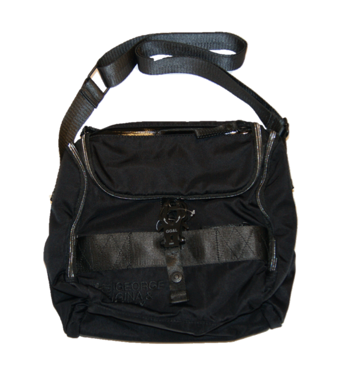 GEORGE GINA & LUCY Nylon Roots Umhängetasche COOLER Farbe sesame black 992 GEORGE GINA & LUCY Nylon Roots Umhängetasche COOLER Farbe sesame black 992