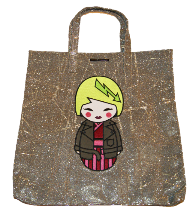 GEORGE GINA & LUCY Shopper Tasche ESY mit all-over-Glitzer Print Farbe gold glitter 302 GEORGE GINA & LUCY Shopper Tasche ESY mit all-over-Glitzer Print Farbe gold glitter 302