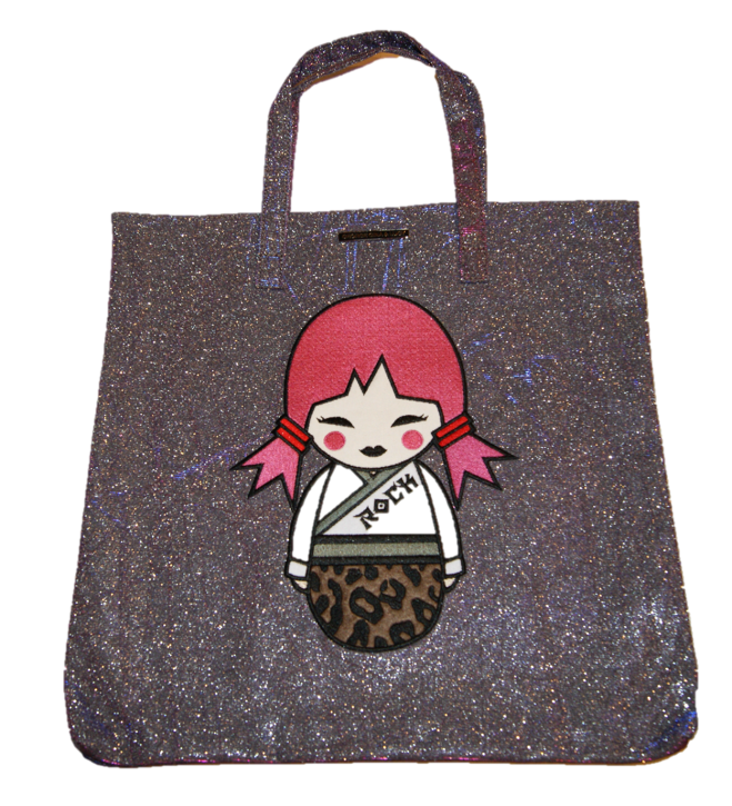 GEORGE GINA & LUCY Shopper Tasche ESY mit all-over-Glitzer Print Farbe pink glitter 502 GEORGE GINA & LUCY Shopper Tasche ESY mit all-over-Glitzer Print Farbe pink glitter 502