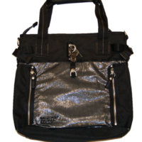 GEORGE GINA & LUCY Shopper Tasche Fire Frei Farbe black silver 925