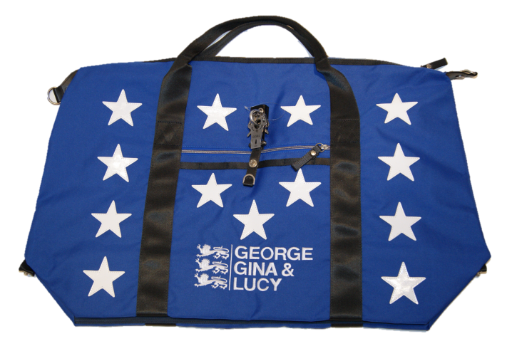 GEORGE GINA & LUCY Strandtasche Flatrange Farbe blue stars 611 GEORGE GINA & LUCY Strandtasche Flatrange Farbe blue stars 611