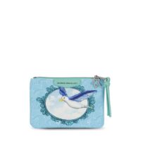GEORGE GINA & LUCY KOSMETIKTASCHE GINAS POUCH FARBE SKY GLITTER BIRD 606 GEORGE GINA & LUCY KOSMETIKTASCHE GINAS POUCH FARBE SKY GLITTER BIRD 606
