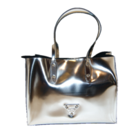 GUESS HANDTASCHE GLASS CANDY TOTE FARBE SILVER