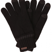 BOSS ORANGE HANDSCHUHE GRAAS-2 FARBE SCHWARZ 001 BOSS ORANGE HANDSCHUHE GRAAS-2 FARBE SCHWARZ 001