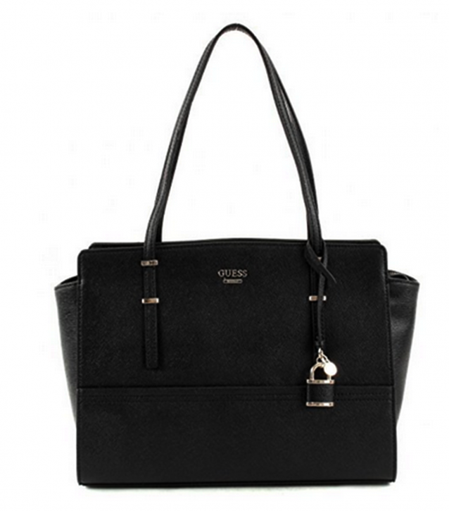 GUESS Shopper Tasche DEVYN SATCHEL Farbe schwarz GUESS Shopper Tasche DEVYN SATCHEL Farbe schwarz