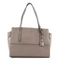 GUESS Shopper Tasche DEVYN SATCHEL Farbe taupe GUESS Shopper Tasche DEVYN SATCHEL Farbe taupe