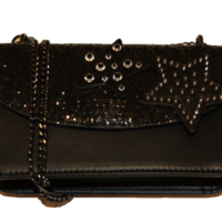 GUESS Crossbody Umhängetasche FALL IN LOVE MINI  schwarz