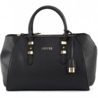 GUESS TASCHE SISSI BOX SATCHEL FARBE SCHWARZ GUESS TASCHE SISSI BOX SATCHEL FARBE SCHWARZ