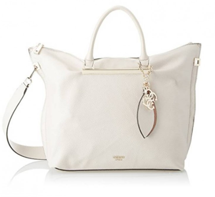 GUESS Schulter und Handgelenkstasche LOU LOU Farbe stone GUESS Schulter und Handgelenkstasche LOU LOU Farbe stone