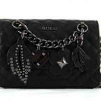 GUESS Damen Crossbody Umhängetasche STASSIE MINI Farbe schwarz GUESS Damen Crossbody Umhängetasche STASSIE MINI Farbe schwarz
