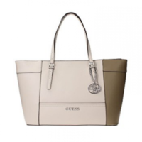 GUESS SHOPPER DELANY TASCHE FARBE BONE MULTI GUESS SHOPPER DELANY TASCHE FARBE BONE MULTI