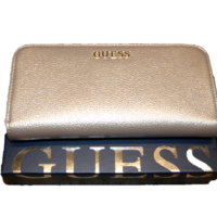 GUESS GELDBÖRSE TULIP LARGE ZIP AROUND FARBE GOLD GUESS GELDBÖRSE TULIP LARGE ZIP AROUND FARBE GOLD