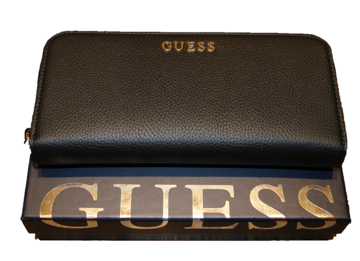 GUESS GELDBÖRSE TULIP LARGE ZIP AROUND FARBE SCHWARZ GUESS GELDBÖRSE TULIP LARGE ZIP AROUND FARBE SCHWARZ