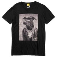 BOSS ORANGE T-SHIRT TOUCHDOWN 3 FARBE SCHWARZ 001 BOSS ORANGE T-SHIRT TOUCHDOWN 3 FARBE SCHWARZ 001 GR: S