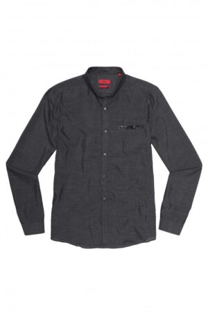 HUGO HEMD EPPY FARBE HELLGRAU 066 GR: S