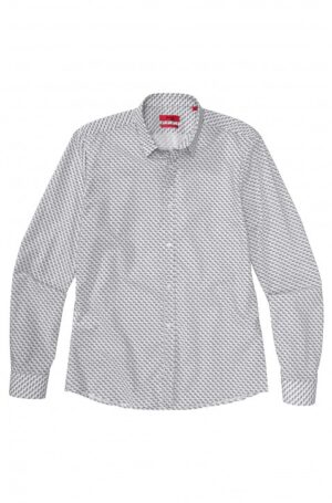 HUGO MEN HEMD ERO3 AUTO FARBE WEISS 199 S