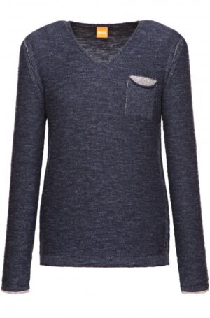 BOSS ORANGE PULLOVER ABRAMO FARBE DUNKELBLAU 404 S