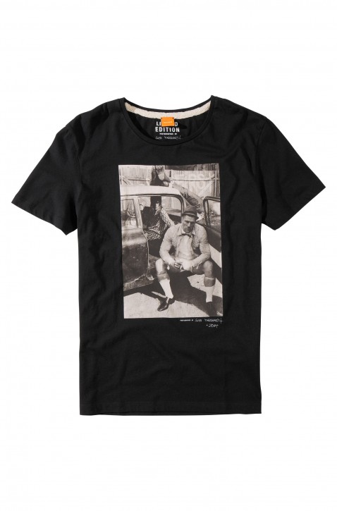 BOSS ORANGE T-SHIRT TEE-ROAD-H FARBE SCHWARZ 001 BOSS ORANGE T-SHIRT TEE-ROAD-H FARBE SCHWARZ 001