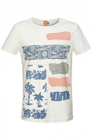 BOSS ORANGE TEE -SHIRT TILIUS 3 FARBE CREME 101 S