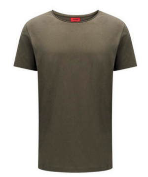 HUGO Relaxed-Fit T-Shirt Depuso Farbe dunkelgrün 306 S