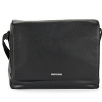 HUGO MESSENGER BAG ELEMENT MESS FLAP FARBE SCHWARZ 001