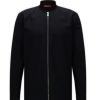 HUGO OVERSIZED FIT HEMD ESUPER FARBE SCHWARZ 001 S