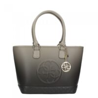GUESS SHOPPER TASCHE AMY SMALL TOTE FARBE GRAU GUESS SHOPPER TASCHE AMY SMALL TOTE FARBE GRAU