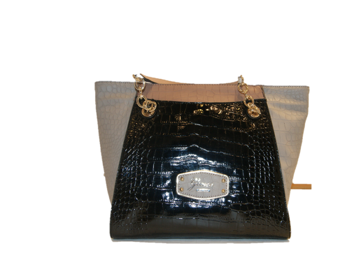 Guess Handtasche Petticoat Farbe Black Multi Guess Handtasche Petticoat Farbe Black Multi