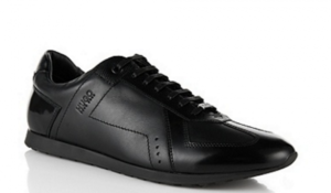 HUGO LEDER SNEAKER INFYL FARBE SCHWARZ 001 40