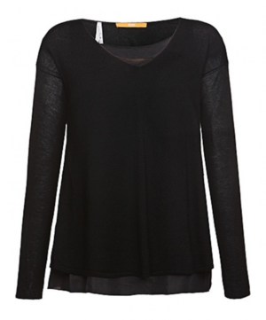 BOSS ORANGE PULLOVER ISOTTAH FARBE SCHWARZ 001 XS