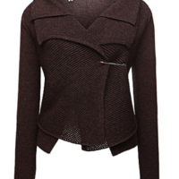 BOSS ORANGE STRICKJACKE IVETTINA FARBE SCHWARZ 001 XS