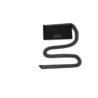 O. JACKY "Kate" für das iPhone SE & iPhone 5 - Handytasche zum Umhängen. black/ chain black  Mit Display-, Kamera- & Mikrofon Zugang
