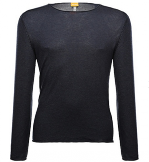 BOSS ORANGE PULLOVER KAMER FARBE DUNKELBLAU 404 M