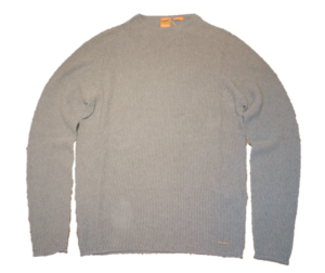 BOSS ORANGE PULLOVER KAMUTT FARBE GRAU 051 S