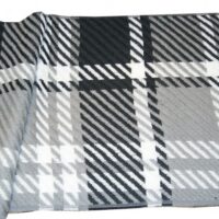 BOSS BLACK SCHAL HENCK SCHWARZ FARBE GRAU 033