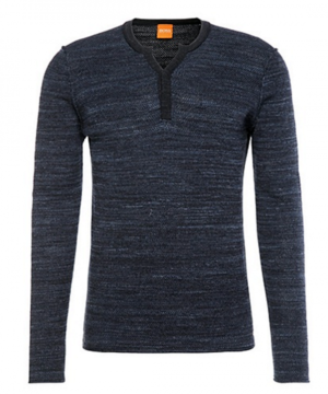 BOSS ORANGE PULLOVER KENLEYS FARBE DUNKELBLAU 404 L