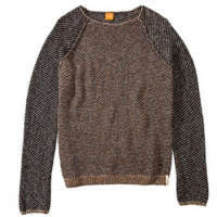BOSS ORANGE PULLOVER KIRBY FARBE KHAKI 253 S