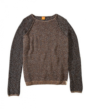 BOSS ORANGE PULLOVER KIRBY FARBE KHAKI 253 S
