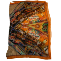MASHA AND KATE TUCH KIRMES FARBE ORANGE