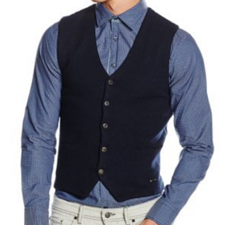 BOSS ORANGE STRICKWESTE KLET FARBE DUNKELBLAU 404 BOSS ORANGE STRICKWESTE KLET FARBE DUNKELBLAU 404 M