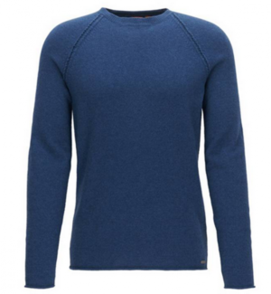 BOSS ORANGE Pulli Kohedge mit Rundhalsausschnitt Farbe dunkelblau 413 S