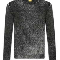 BOSS ORANGE PULLOVER KOLFOS FARBE SCHWARZ 001 M