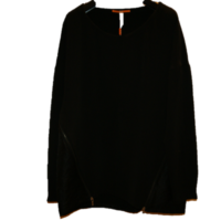 BOSS ORANGE LANGARMSHIRT KREPA FARBE SCHWARZ 001 34