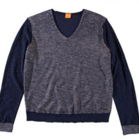 BOSS ORANGE PULLOVER KRISTER FARBE DUNKELBLAU 404 S