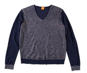 BOSS ORANGE PULLOVER KRISTER FARBE DUNKELBLAU 404 S