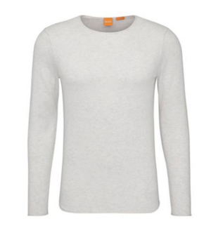 BOSS ORANGE PULLOVER KWAMEROS FARBE HELLGRAU 056 M