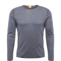 BOSS ORANGE PULLOVER KWAMEROS FARBE BLAU 415 M
