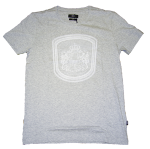 BOSS BLACK T-SHIRT LECCO 109 FARBE GRAU 072 GR: M